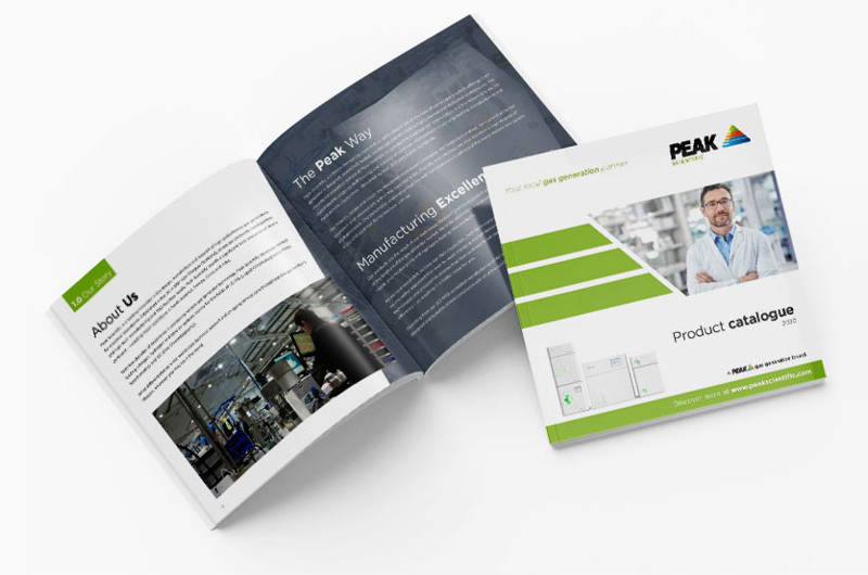 Каталог генераторов азота и водорода производства Peak Scientific